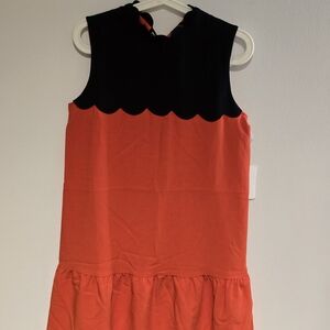 Victoria Beckham for Target Orange and Black Kids Dress